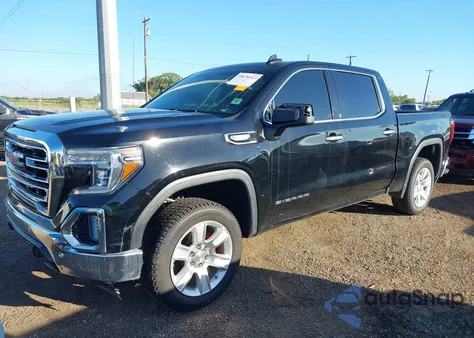 2022 GMC Sierra 1500 Limited 4Wd Short Box Slt из США, поврежденный, VIN 3GTU9DED2NG103532